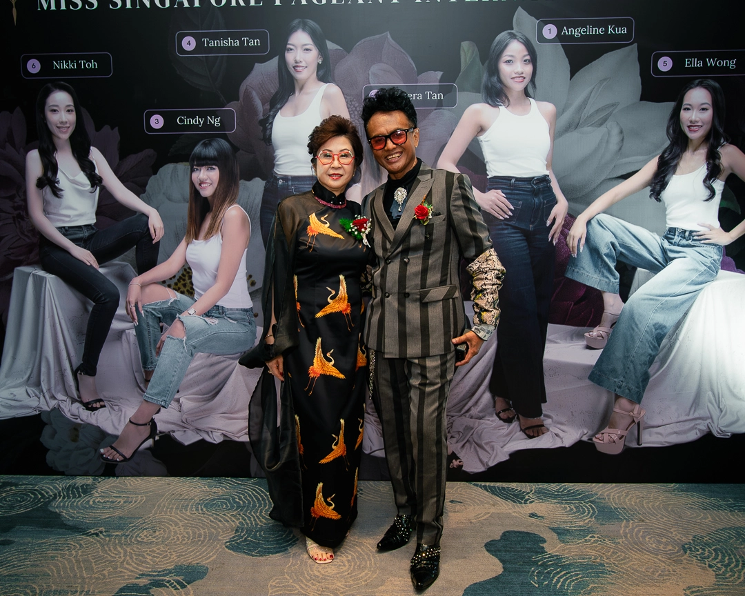 Lee Li Hua with Eddy Rosli