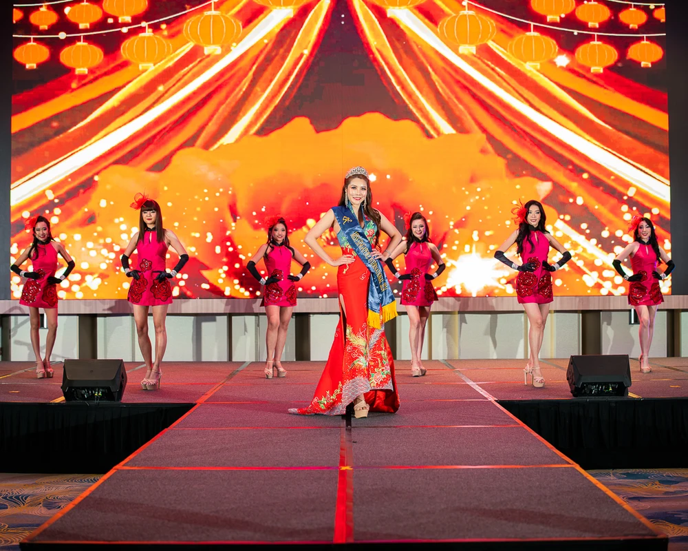 Entertainment performances on stage