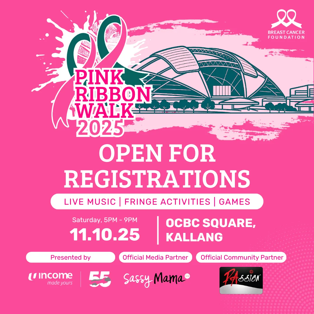 Pink Ribbon Walk 2025 event poster
