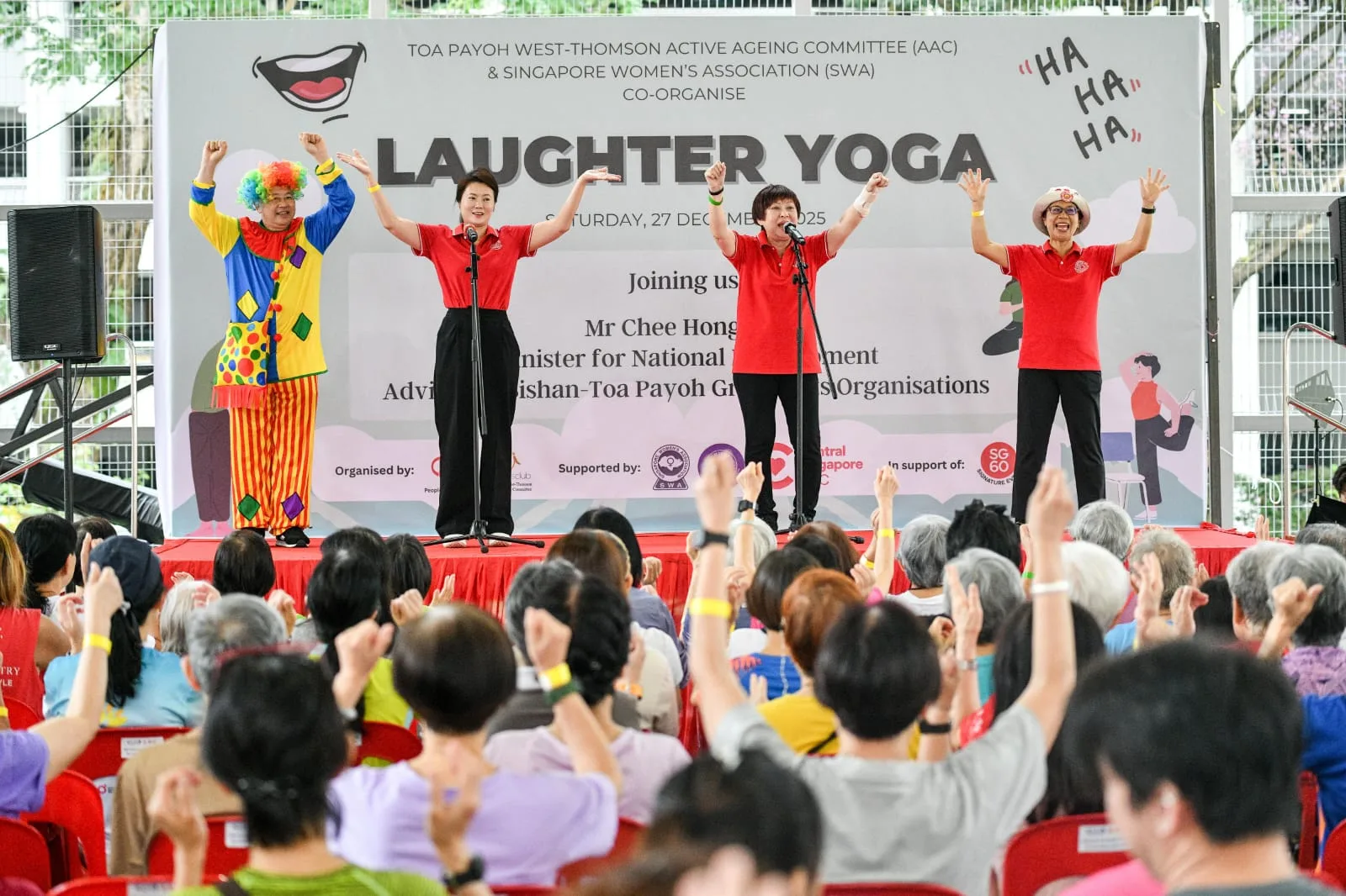 Laughter Yoga teachers from SWA