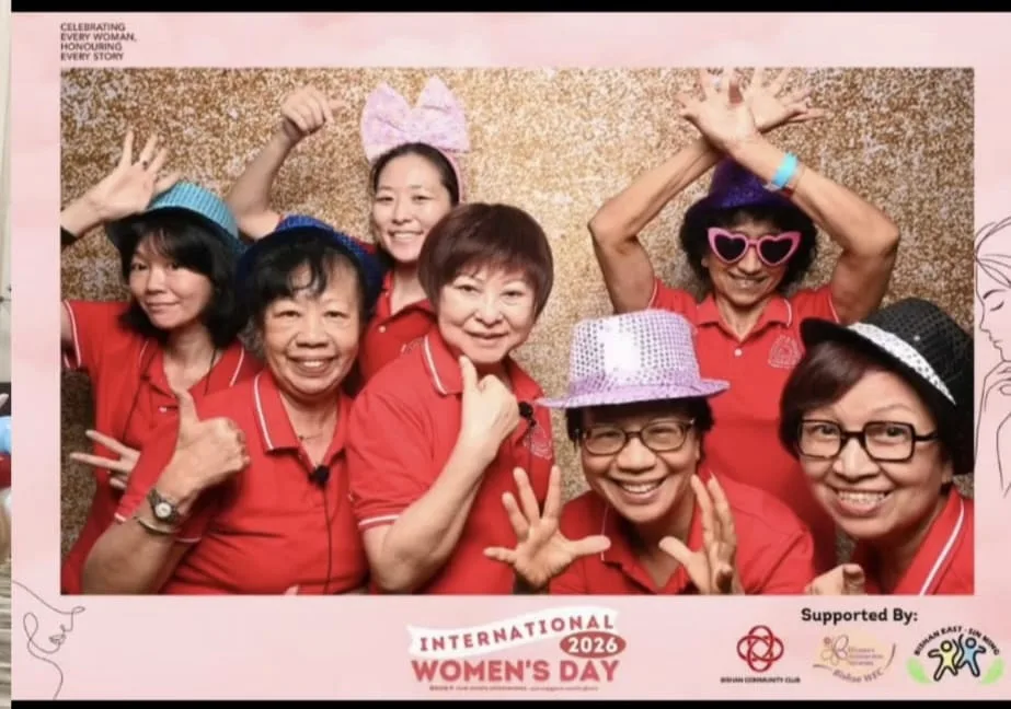 SWA Laughter Yoga team group photo at International Women's Day 2026 celebration