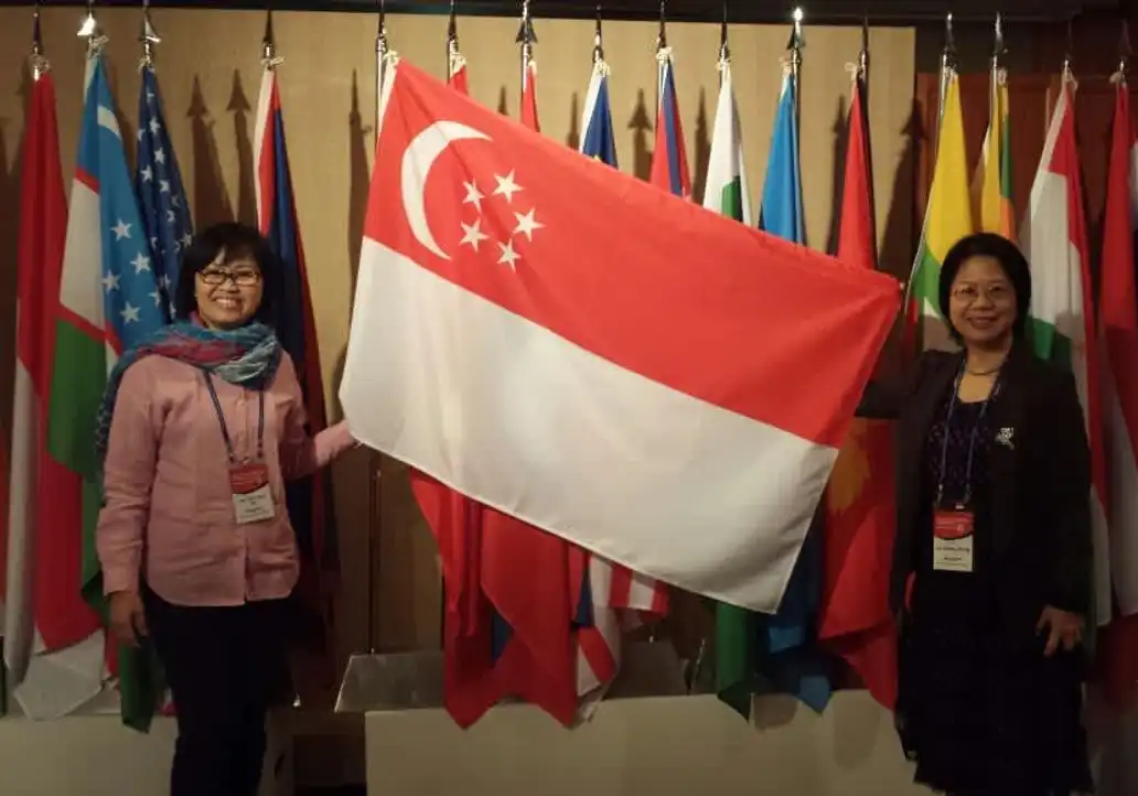 FAWA members at an international women's association gathering