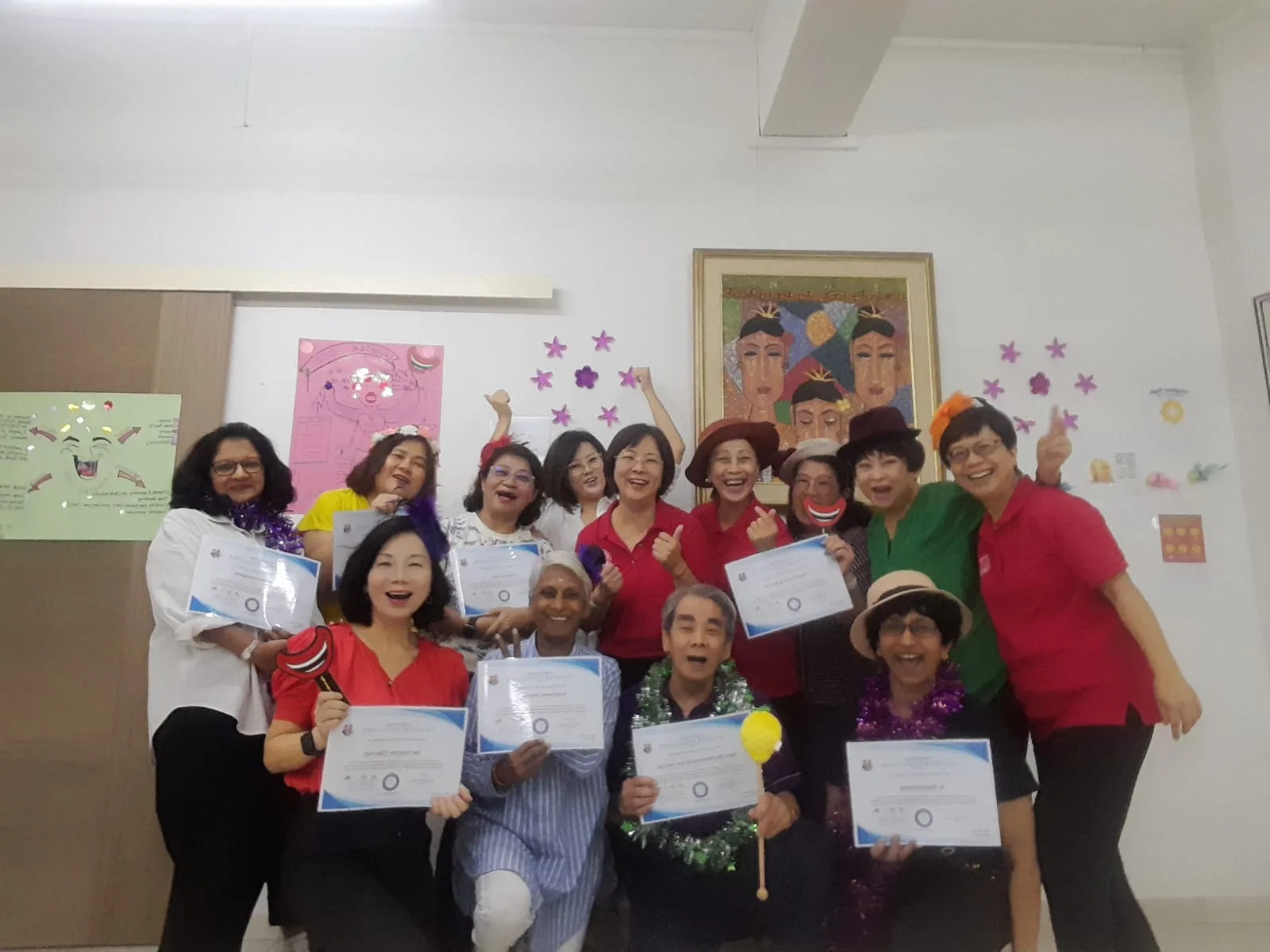 Laughter Yoga certification training session